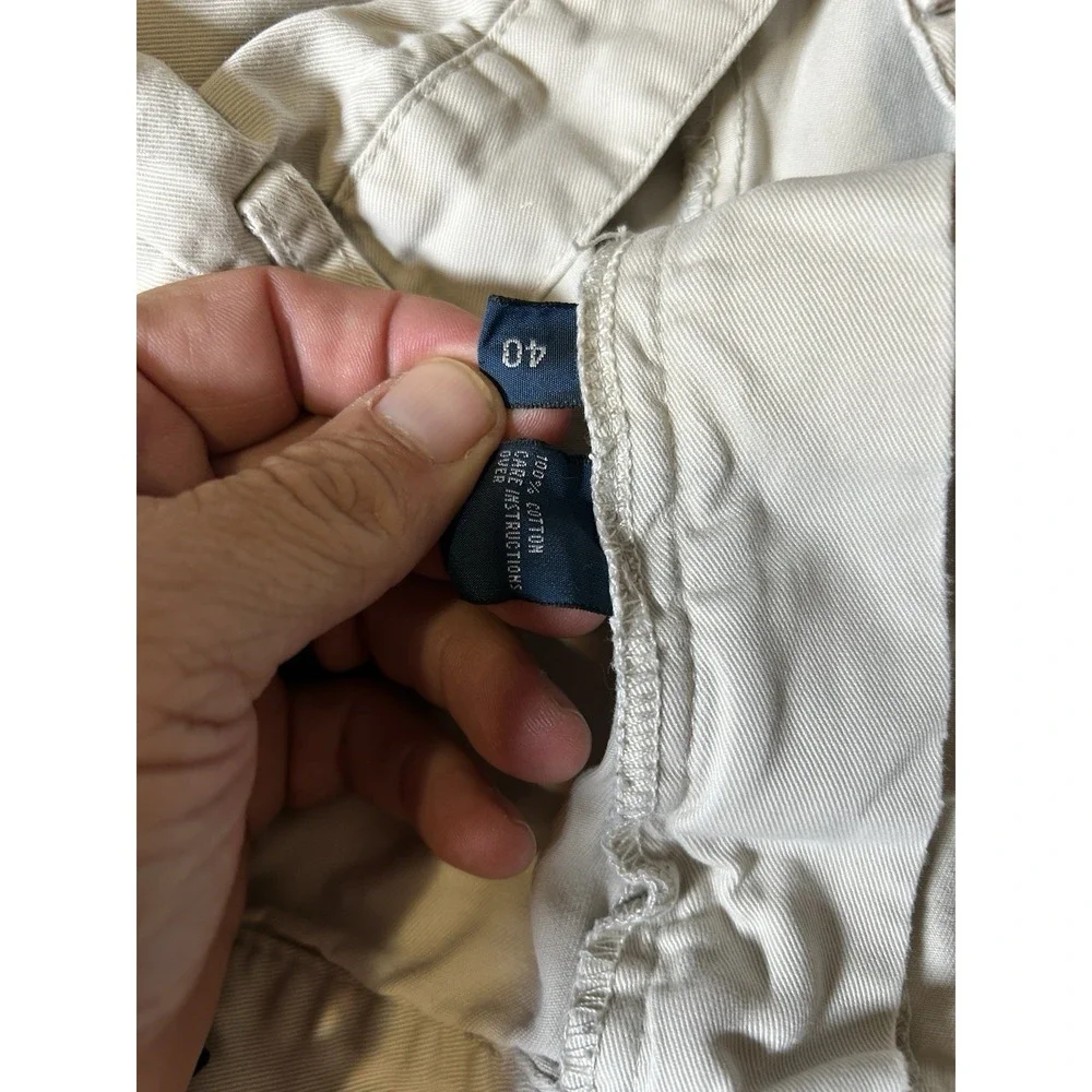 Polo Ralph‎ Lauren Shorts Men's 40 Khaki The Tyler Pleated Casual Chino